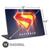Superman 2025 Energy Shield Neon Emblem Universal Laptop 16in (13 x 9.4in) Skin